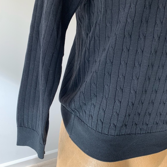 Black Sweater made in Italy by Green Coast NWOT - Picture 4 of 15
